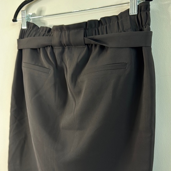 Reitmans Black Pencil Skirt with Tie Front - Picture 5 of 5